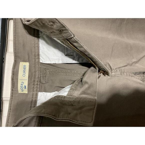 Riders by Lee curvier 12P khaki pants - Picture 7 of 8